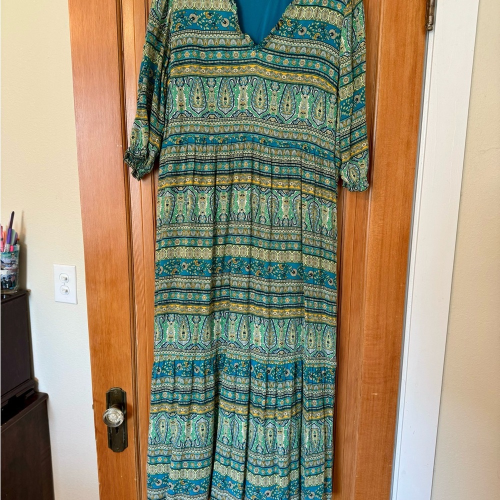 👗J.Jill Maxi Dress